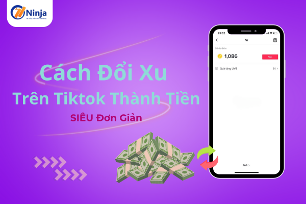 Cách đổi xu trên tiktok thành tiền