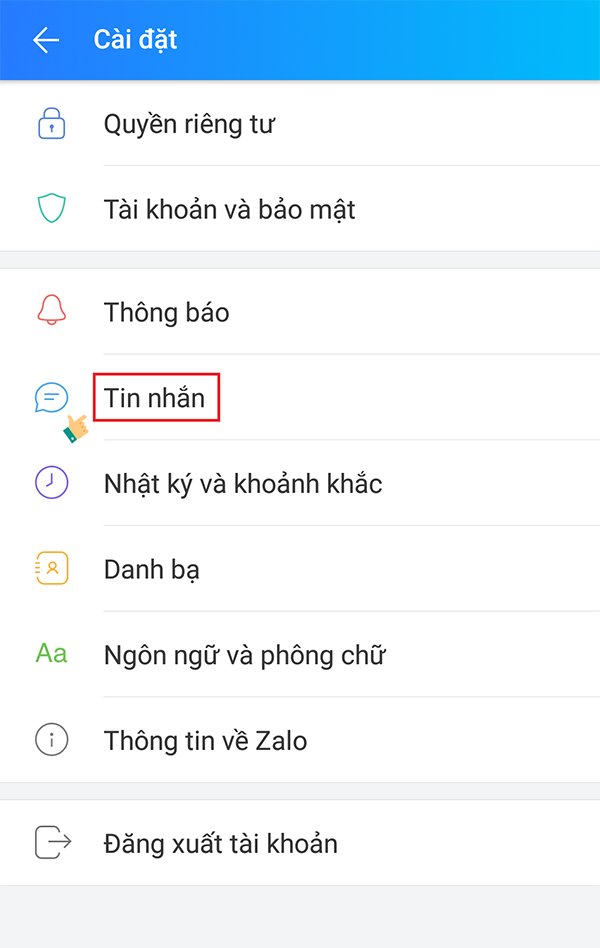 dang xuat zalo co mat tin nhan khong 3 Đăng xuất zalo có mất tin nhắn không? Giải đáp