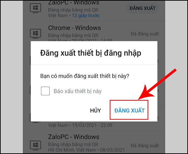 dang xuat zalo tren thiet bi khac 8 Cách đăng xuất zalo trên thiết bị khác nhanh chóng