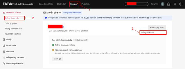 hoan tien quang cao tiktok 3 Cách hoàn tiền quảng cáo tiktok nhanh chóng