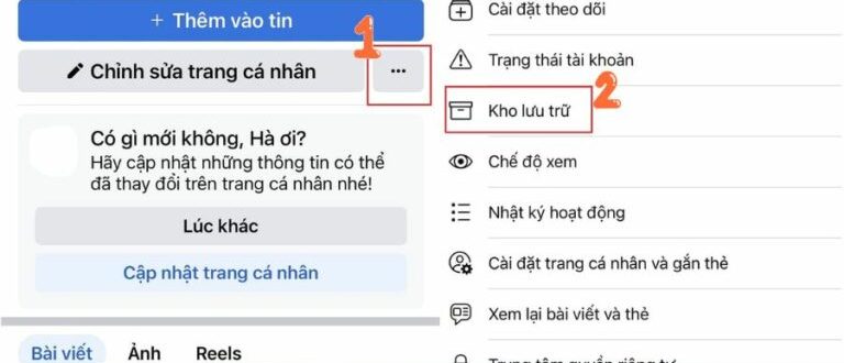 kho luu tru bai viet tren facebook 1 1 768x432 1 e1723449603527 Cách xem kho lưu trữ bài viết trên facebook đơn giản, dễ dàng