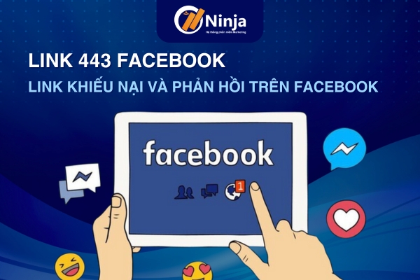 link 443 1 Link 443 Facebook   Link báo cáo sự cố trên Facebook