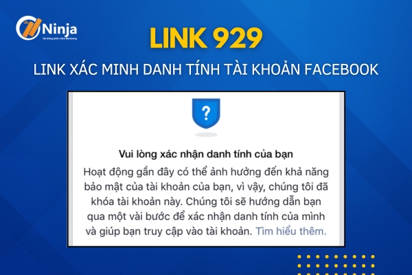 link 929 Link 929   Link xác minh danh tính Facebook hữu hiệu