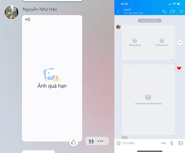 tai sao anh trong tin nhan zalo bi mat 1 Tại sao ảnh trong tin nhắn zalo bị mất? Cách khắc phục