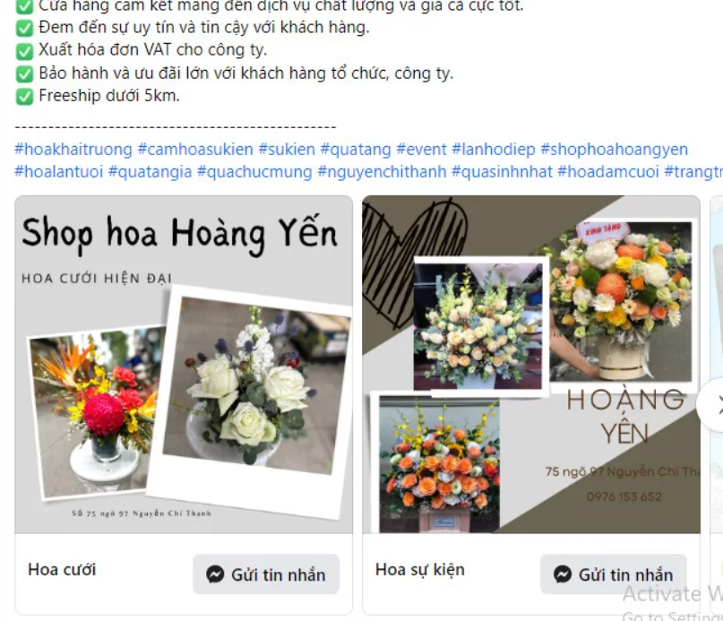 Screenshot 2024 09 23 143154 Mẫu content bán hoa ấn tượng, thu hút khách hàng nhất 2024