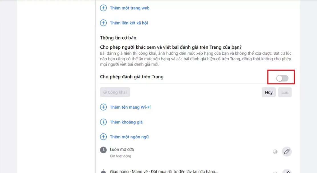 Screenshot 2024 09 24 111932 Cách đánh giá trên Facebook bằng điện thoại, máy tính