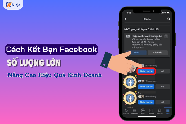 cách kết bạn facebook số lượng lớn