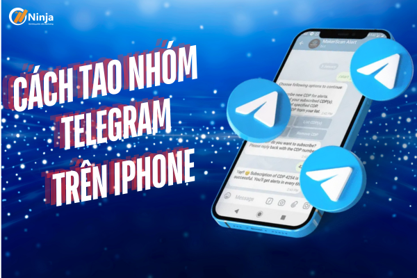 Cách tạo nhóm Telegram trên Iphone