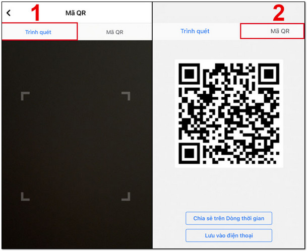 ket ban bang ma qr facebook 2 Cách kết bạn facebook bằng mã qr trên điện thoại SIÊU nhanh