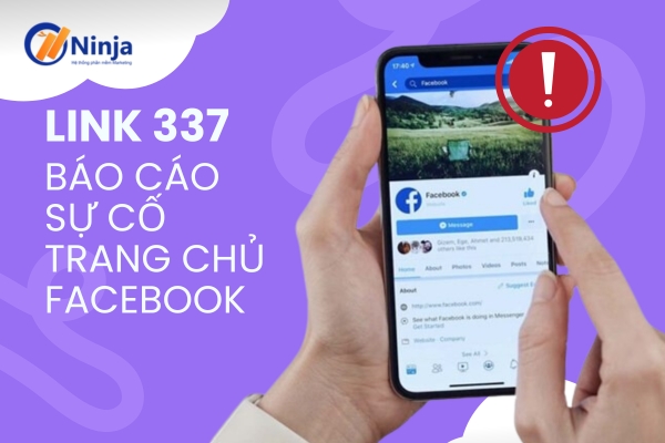 Link 337 - Báo lỗi trang chủ Facebook hiệu quả