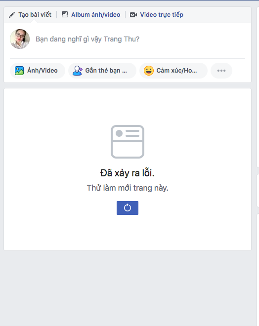 link 337 Link 337   Báo lỗi trang chủ Facebook hiệu quả