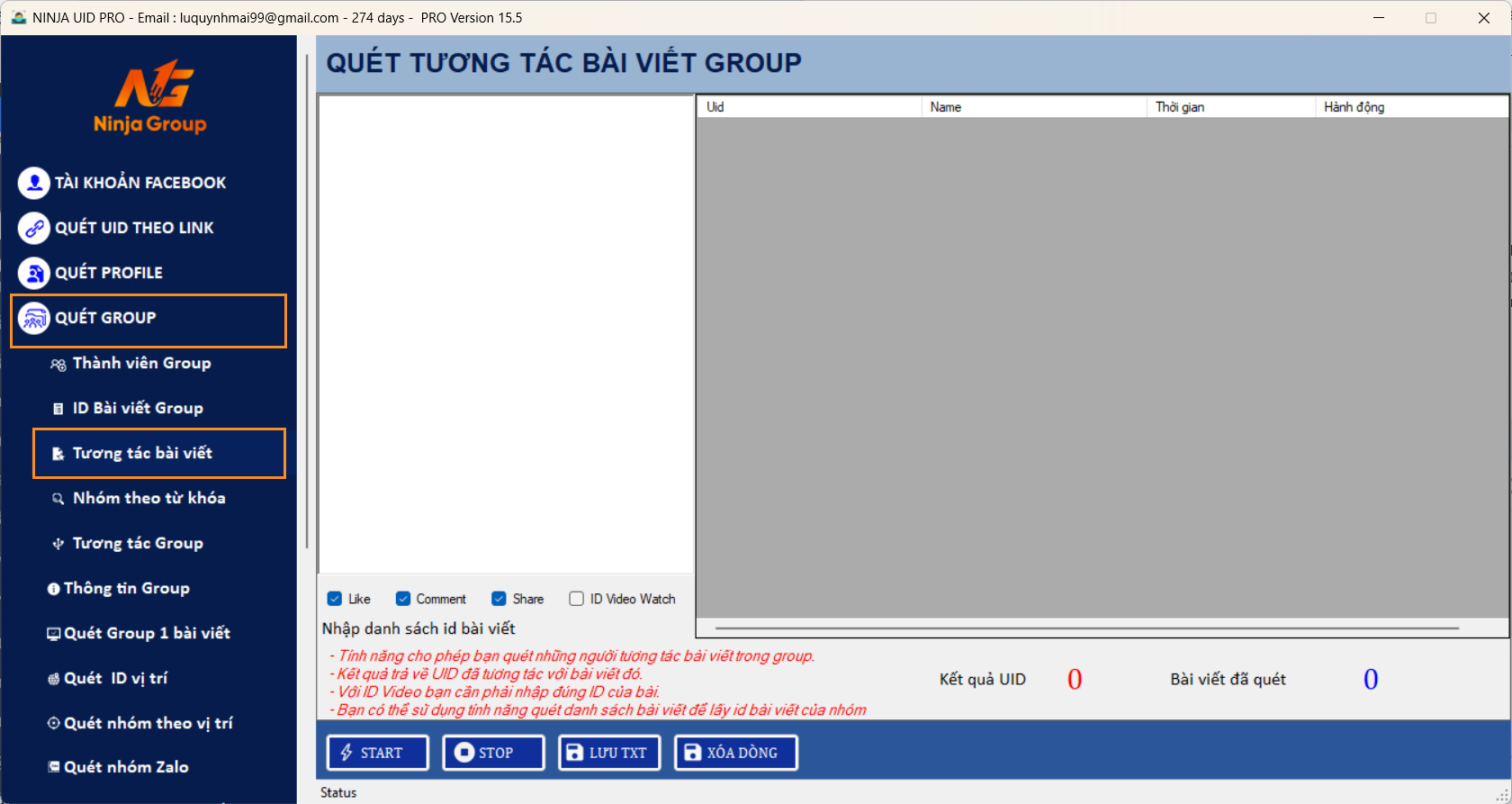 phan mem quet tuong tac group 2 Phần mềm quét tương tác group Facebook hiệu quả nhất 2024