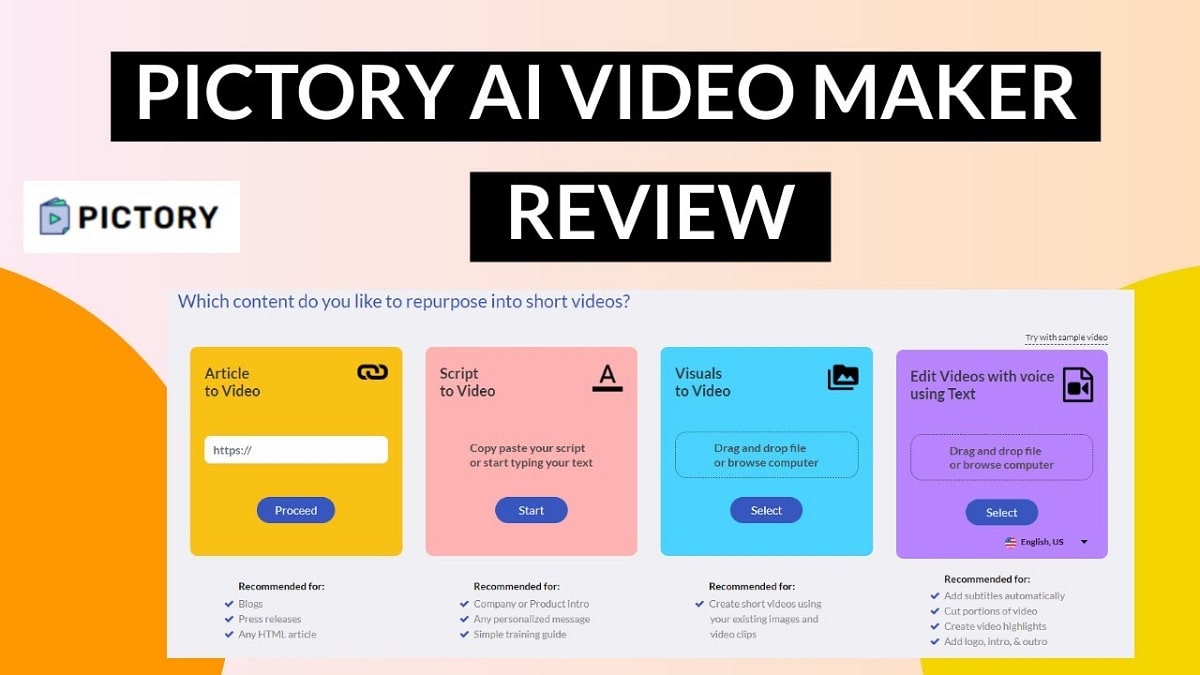 pictory ai la gi 10 TOP 10 công cụ tạo video AI từ văn bản HOT nhất 2024