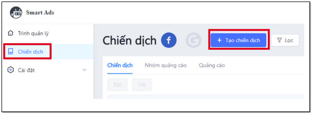 tao chien dich quang cao facebook Trình quản lý quảng cáo Facebook là gì? Cách truy cập nhanh chóng