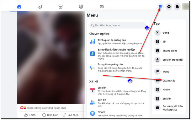 trinh quan ly quang cao facebook 2 Trình quản lý quảng cáo Facebook là gì? Cách truy cập nhanh chóng