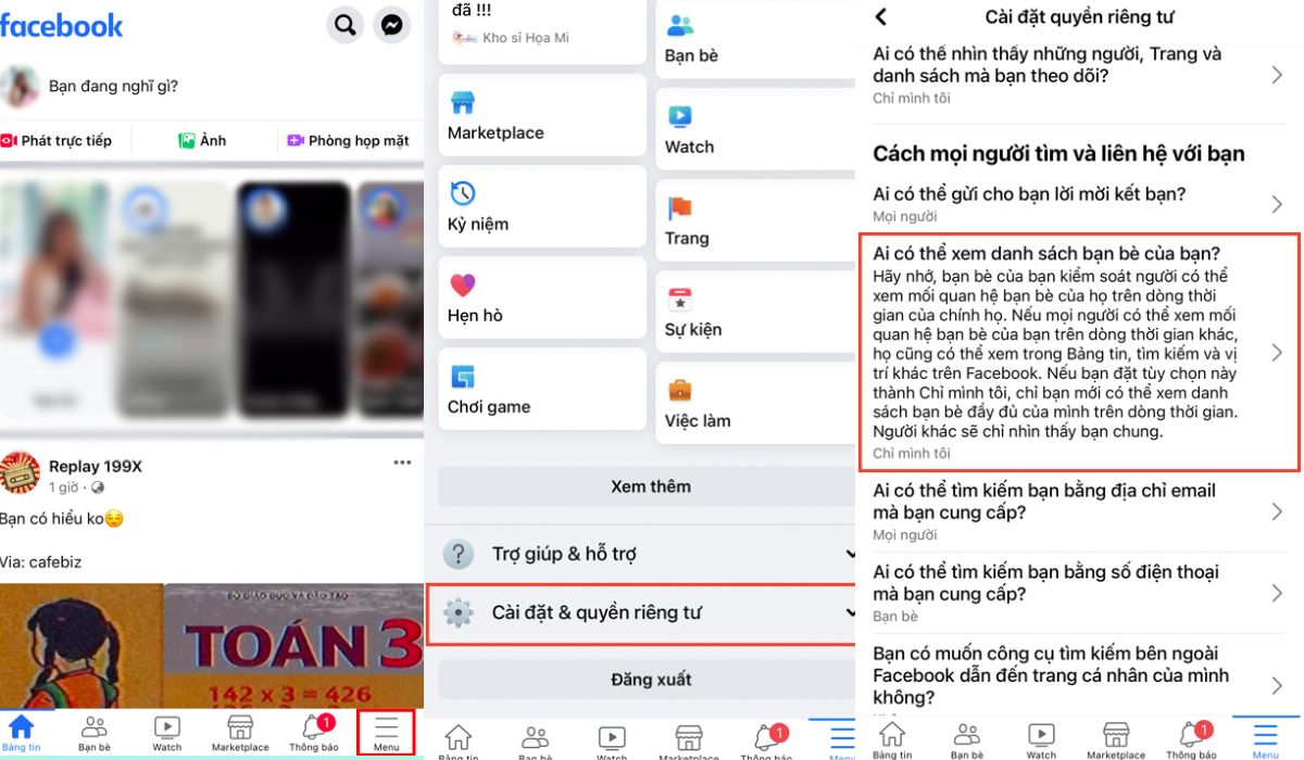 cach an ban chung tren facebook 3 Cách ẩn bạn chung trên facebook cực đơn giản, nhanh chóng