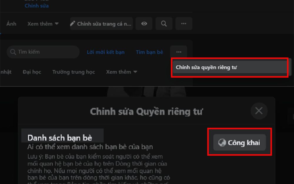 cach an ban chung tren facebook 6 Cách ẩn bạn chung trên facebook cực đơn giản, nhanh chóng