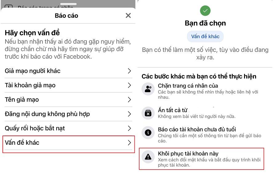 cach lay lai facebook cu tren dien thoai 7 Cách lấy lại facebook cũ trên điện thoại nhanh chóng nhất