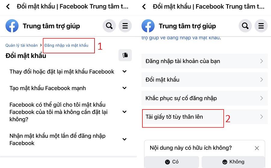 cach lay lai facebook cu tren dien thoai 8 Cách lấy lại facebook cũ trên điện thoại nhanh chóng nhất