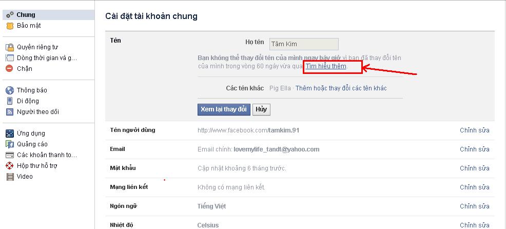 sau 60 ngay van khong doi duoc ten facebook 2 Sau 60 ngày vẫn không đổi được tên facebook? Cách khắc phục!