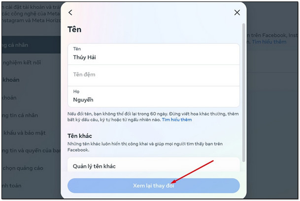 tai sao khong doi duoc ten facebook 8 Tại sao không đổi được tên facebook? Giải pháp khắc phục