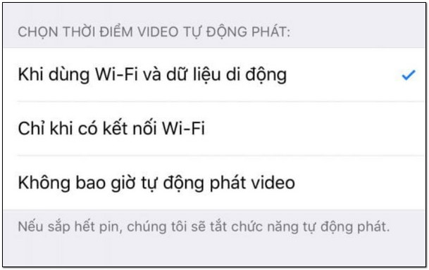 tai sao video tren facebook khong tu chay 4 Tại sao video trên facebook không tự chạy? Giải đáp