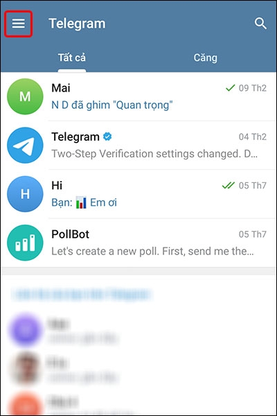 telegram tu xoa tin nhan 1 Cách cài đặt Telegram tự xóa tin nhắn 2 chiều nhanh chóng