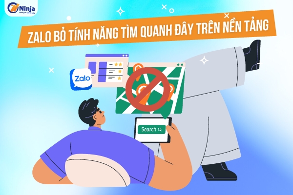 Zalo bỏ tính năng tìm quanh đây