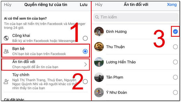 cach an story tren facebook 3 Cách ẩn story trên facebook đơn giản, nhanh chóng