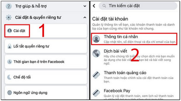 cach doi ten facebook tren android 2 Cách đổi tên facebook trên điện thoại Siêu đơn giản