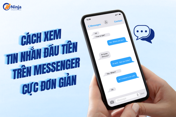 cách xem tin nhắn đầu tiên trên messenger