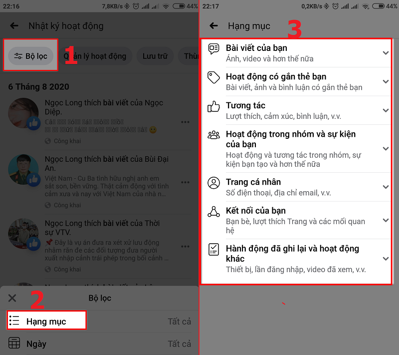 cach xoa nhat ky facebook hang loat 4 Cách xóa nhật ký facebook hàng loạt trong vài bước