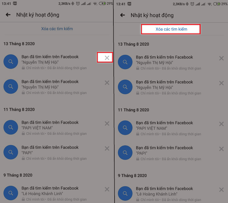 cach xoa nhat ky facebook hang loat 8 Cách xóa nhật ký facebook hàng loạt trong vài bước