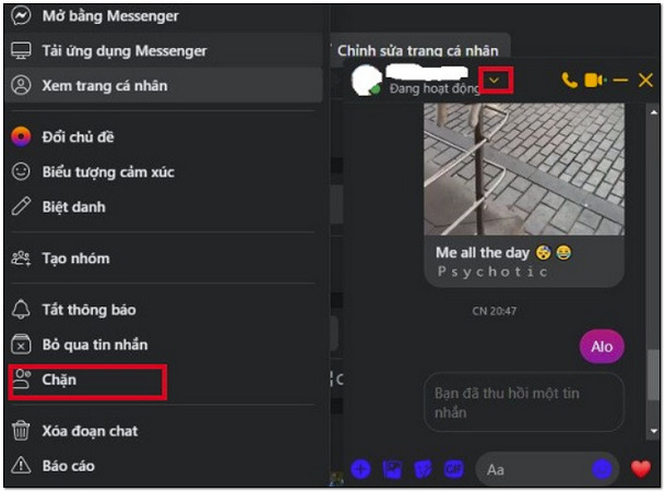 chan messenger co bi huy ket ban khong 3 Chặn messenger có bị hủy kết bạn không? Giải đáp từ A – Z