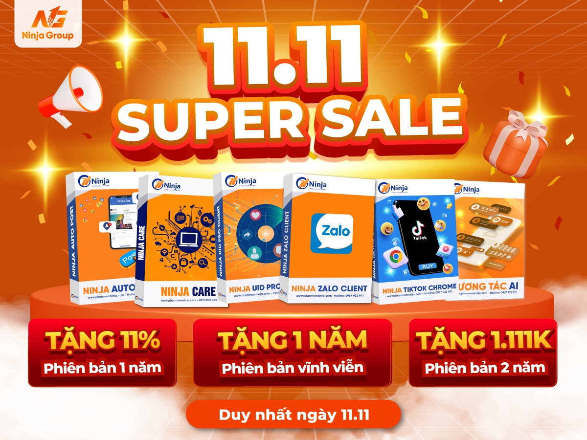 "Super sale 11.11"