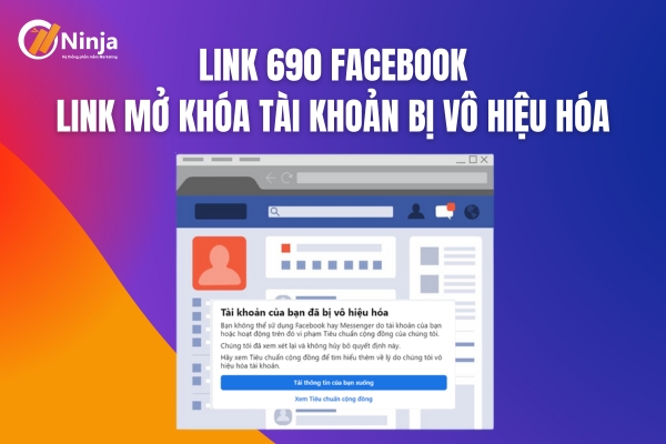 Link 690 Facebook - Xử lý tài khoản Facebook bị báo cáo spam