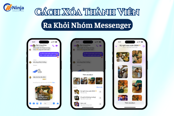 cách xóa thành viên ra khỏi nhóm messenger